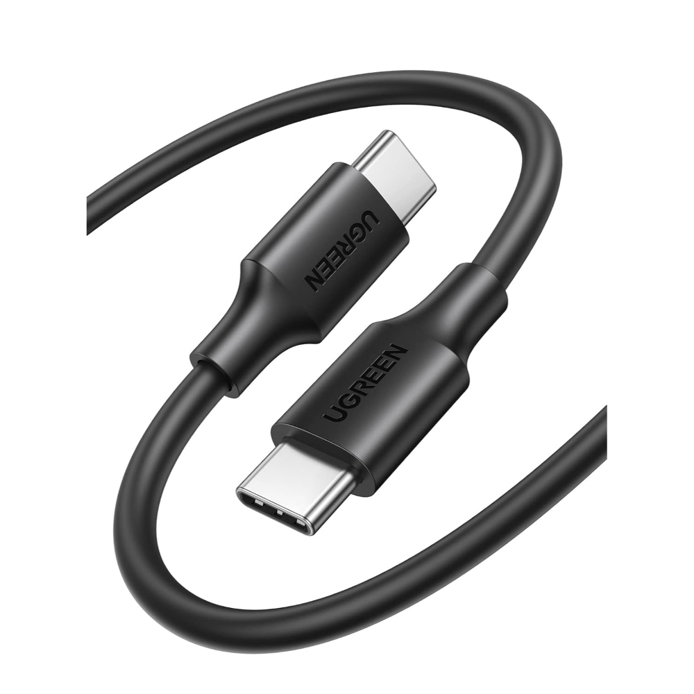 UGREEN 10306 TYPE-C TO TYPE-C USB2.0 CABLE 3A BLACK 2M