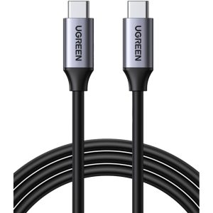 UGREEN 50751 USB-C 3.1 MALE TO MALE CABLE NICKEL PLATING ALUMINUM 1.5M GRY