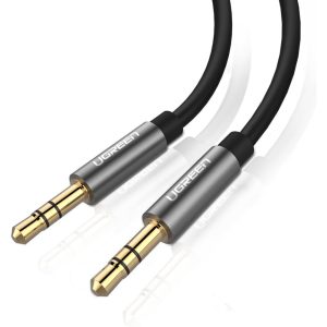 UGREEN 10735 3.5MM MALE TO MALE AUDIO CABLE 2M BLACK