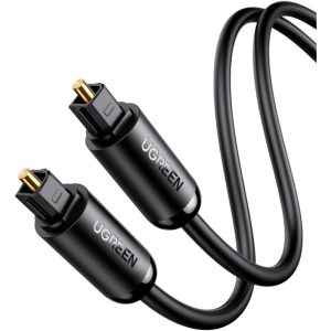 UGREEN 70892 TOSLINK OPTICAL AUDIO CABLE 2M BLK