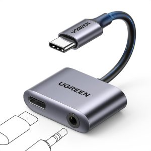 UGREEN 60164 USB-C TO 3.5MM AUDIO WITH PD ADAPTER