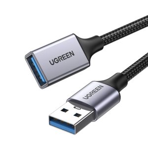 UGREEN 10495 USB 3.0 EXTENSION CABLE BRAIDED 1M
