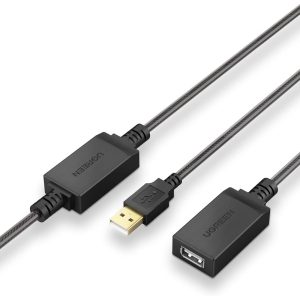 UGREEN 10319 USB 2.0 ACTIVE EXTENSION CABLE WITH CHIPSET 5M