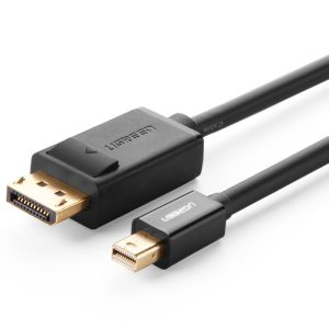 UGREEN 10477 MINI DP TO DISPLAY PORT CABLE 1.5M BLACK