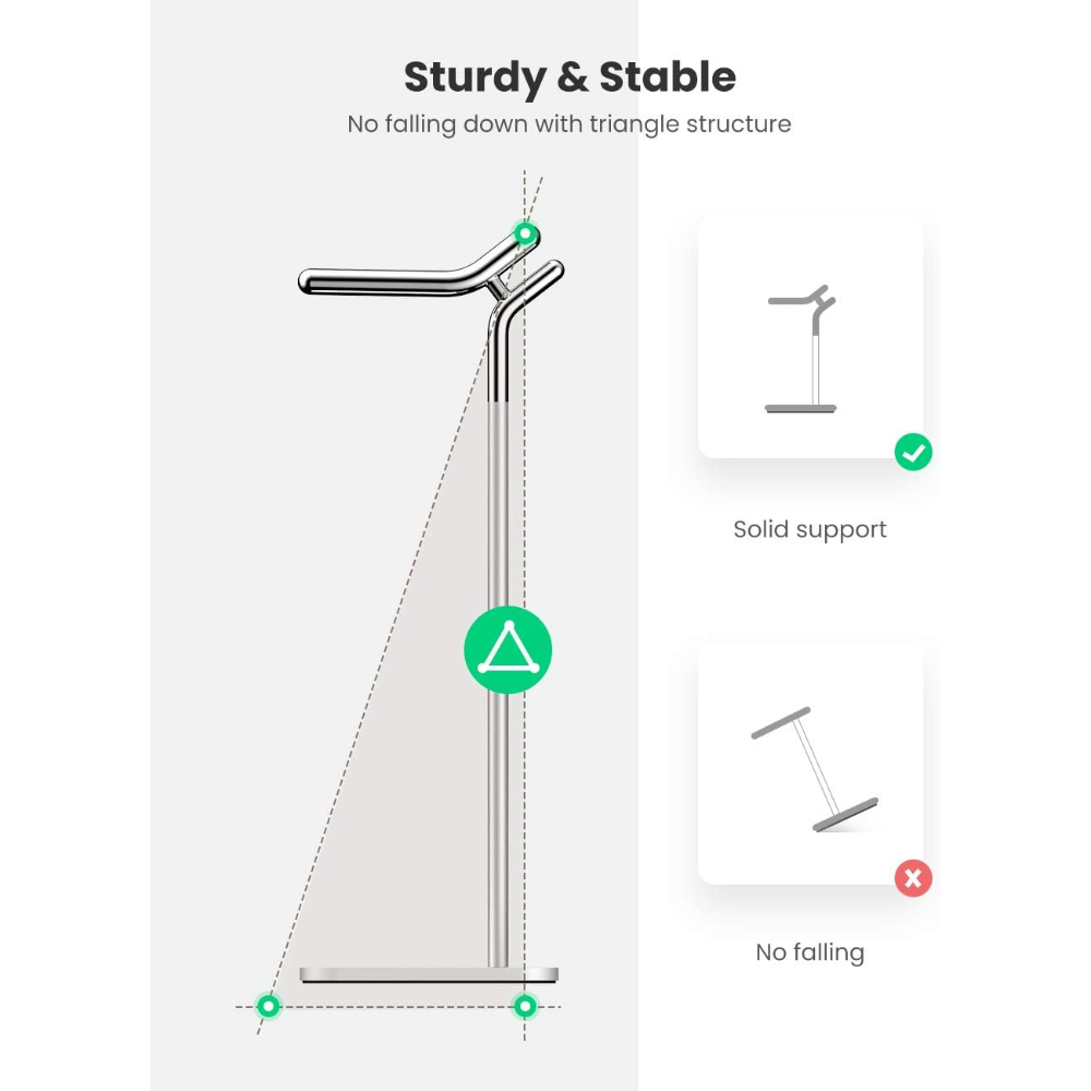UGREEN 80701 META STAND HOLDER FOR HEADPHONE - Image 8
