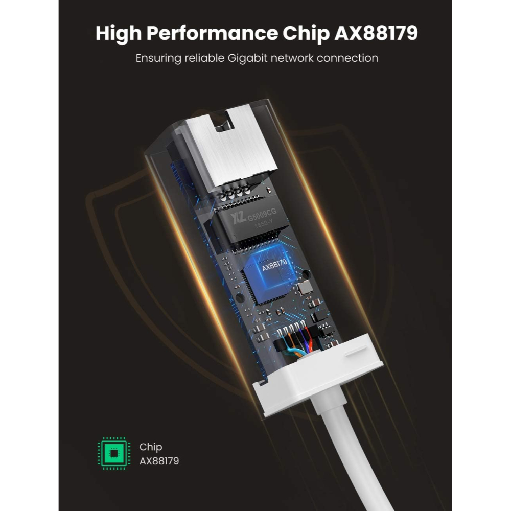 UGREEN 20255 USB 3.0 TO GIGABIT ETHERNET ADAPTER WHITE - Image 7