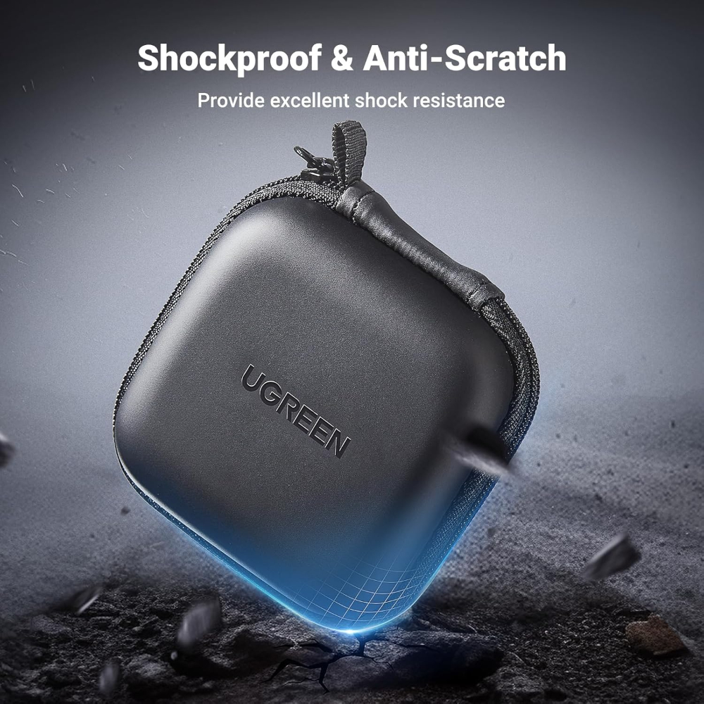 UGREEN 40816 HEADSET STORAGE BAG BLACK - Image 4