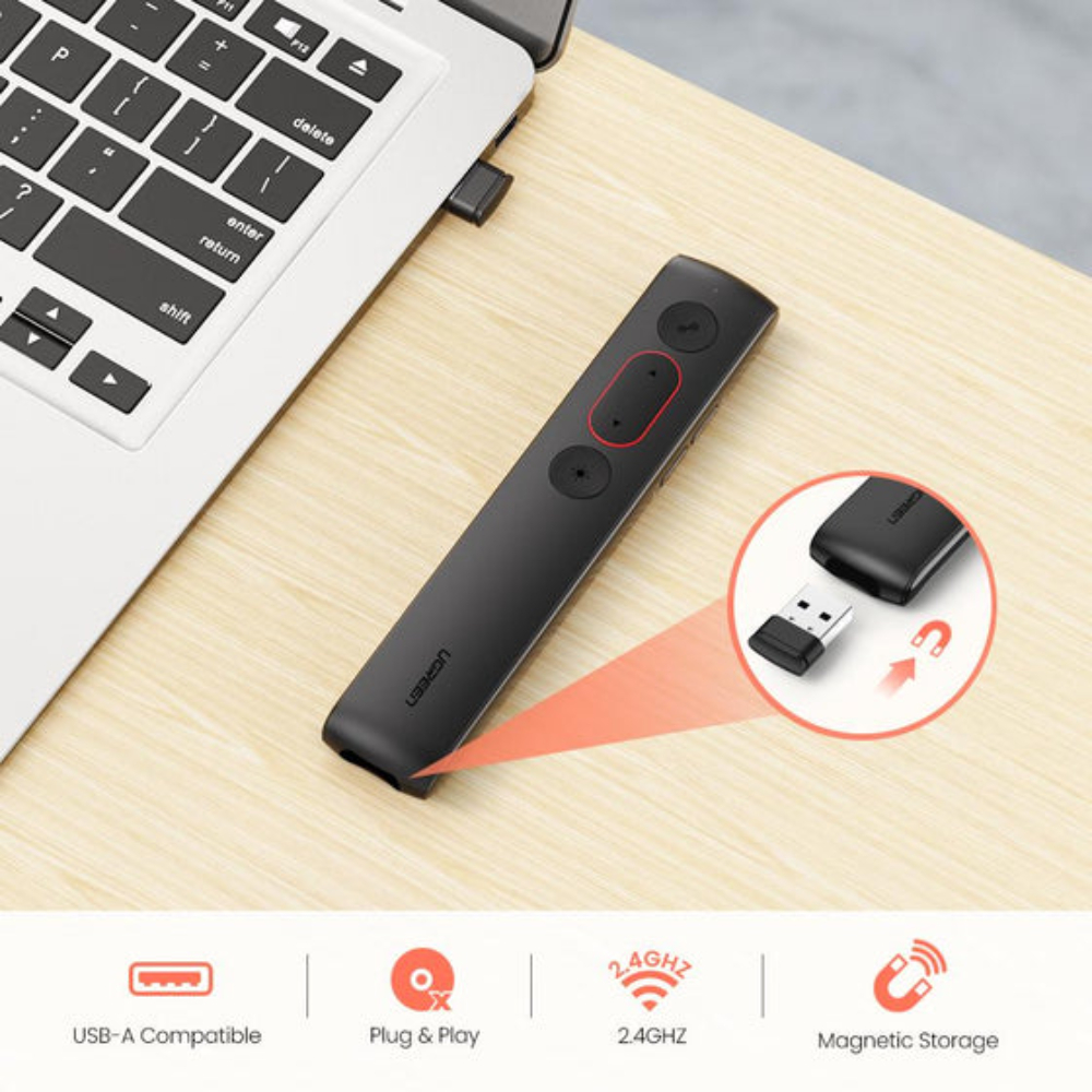 UGREEN 60327 WIRELESS PRESENTER - Image 5