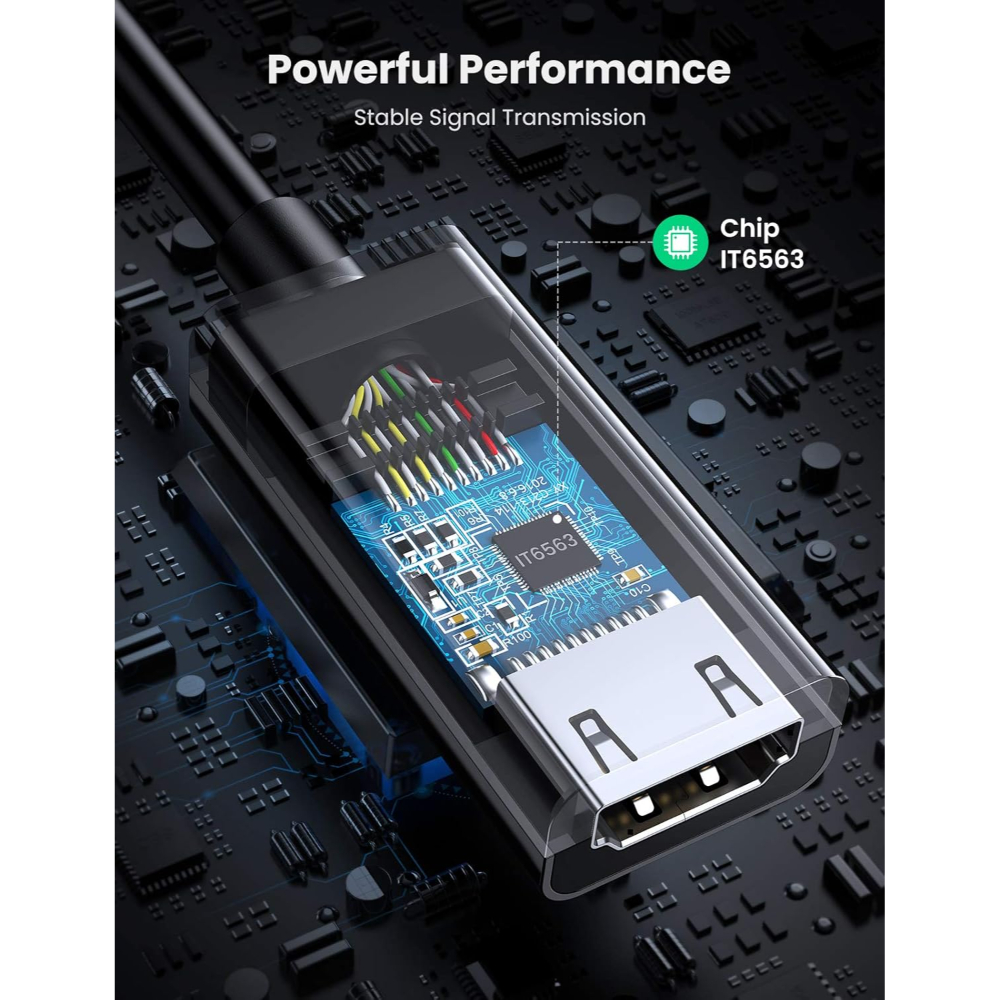UGREEN 40362 DISPLAY PORT TO HDMI F/M CONVERTER - Image 5