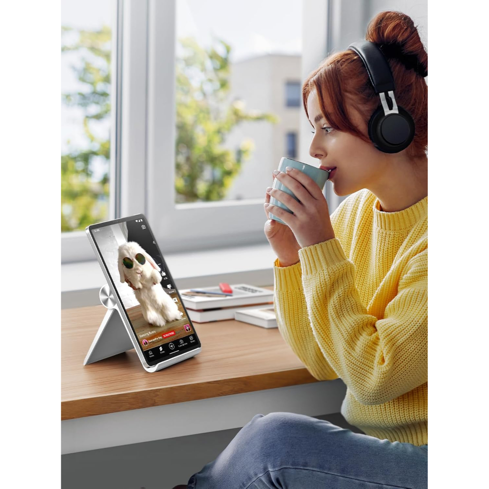 UGREEN 30485 PORTABLE STAND FOR IPAD / MOBILE WHITE - Image 5