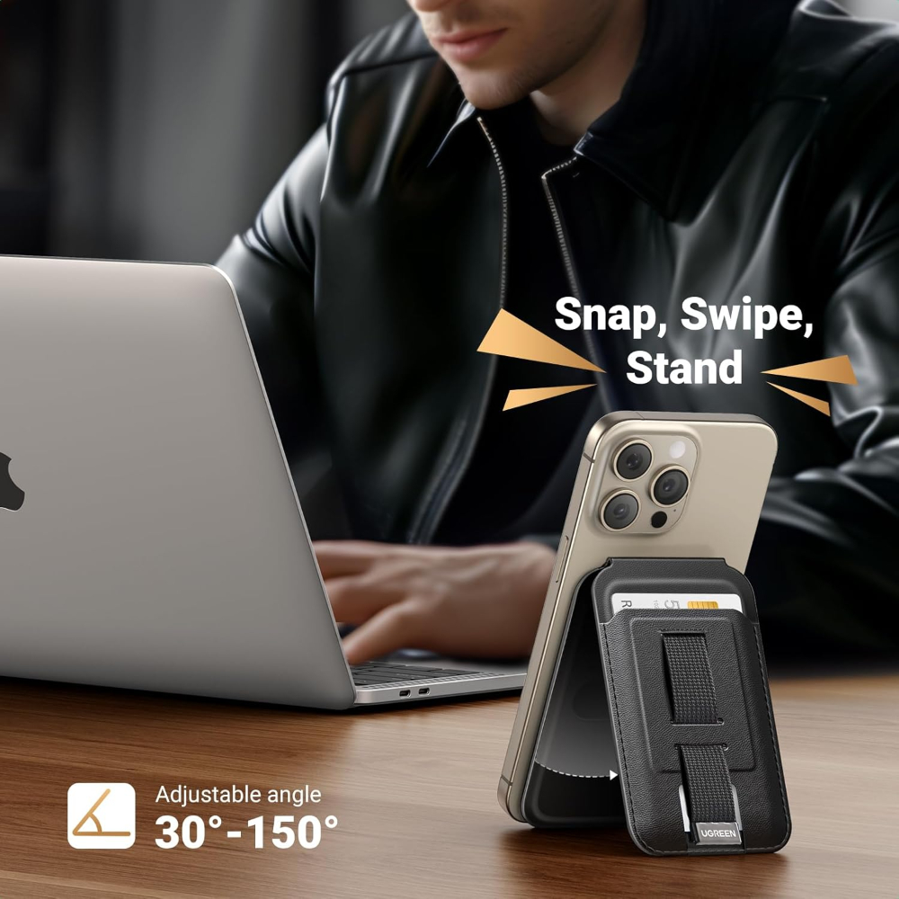 UGREEN 45166 MAGNETIC WALLET WITH STAND - Image 5