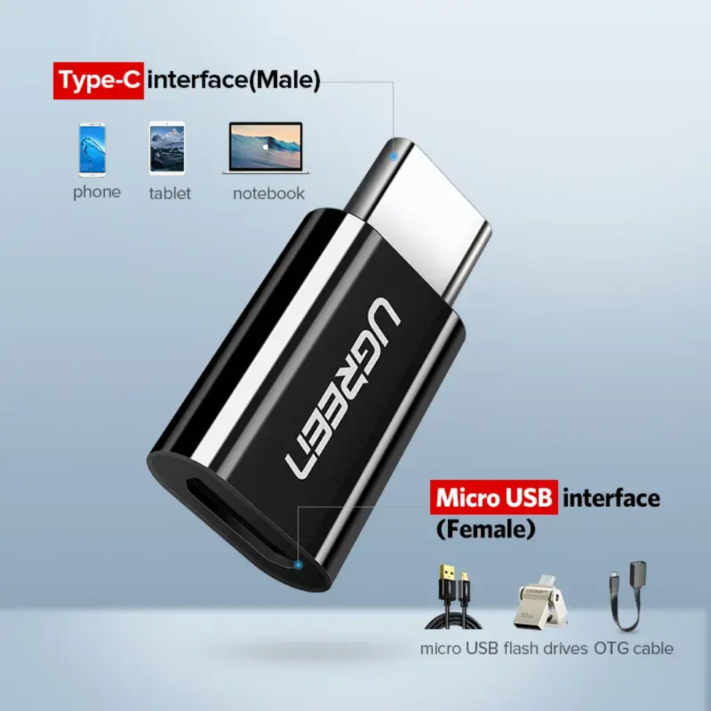 UGREEN 30391 USB TYPE-C TO MICRO USB ADAPTER - Image 6