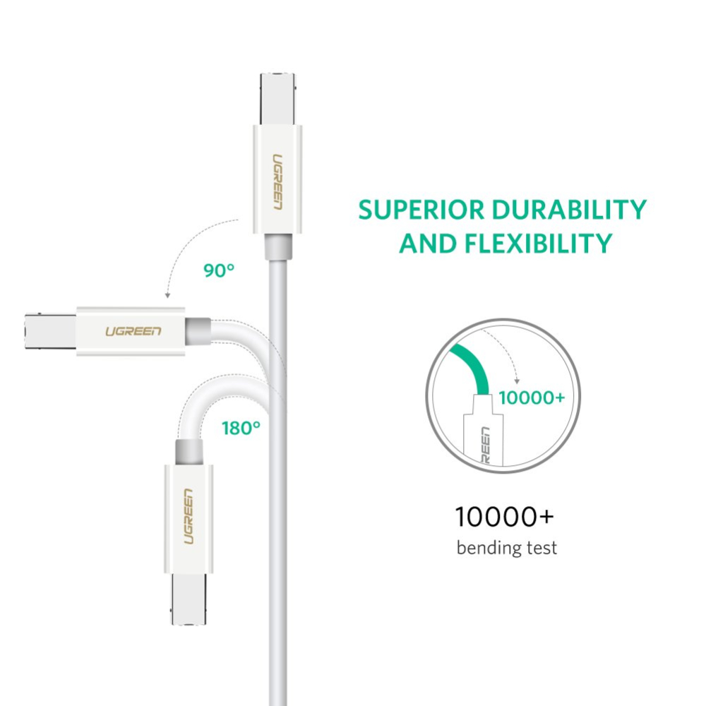 UGREEN 40417 USB-C TO USB PRINTER CABLE 1.5M - Image 5
