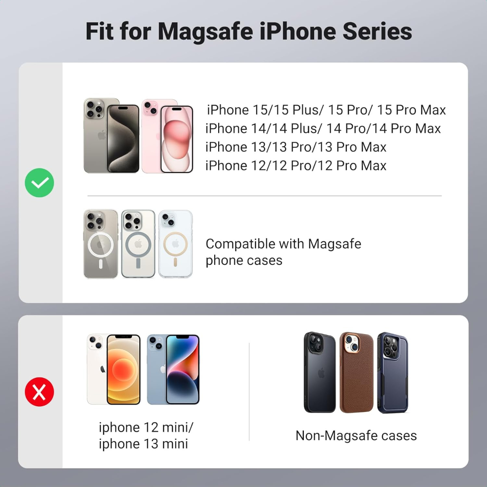 UGREEN 45166 MAGNETIC WALLET WITH STAND - Image 6