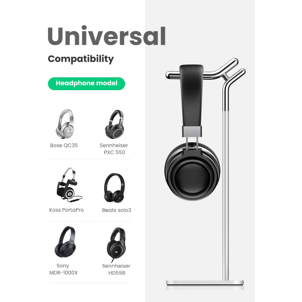 UGREEN 80701 META STAND HOLDER FOR HEADPHONE - Image 4