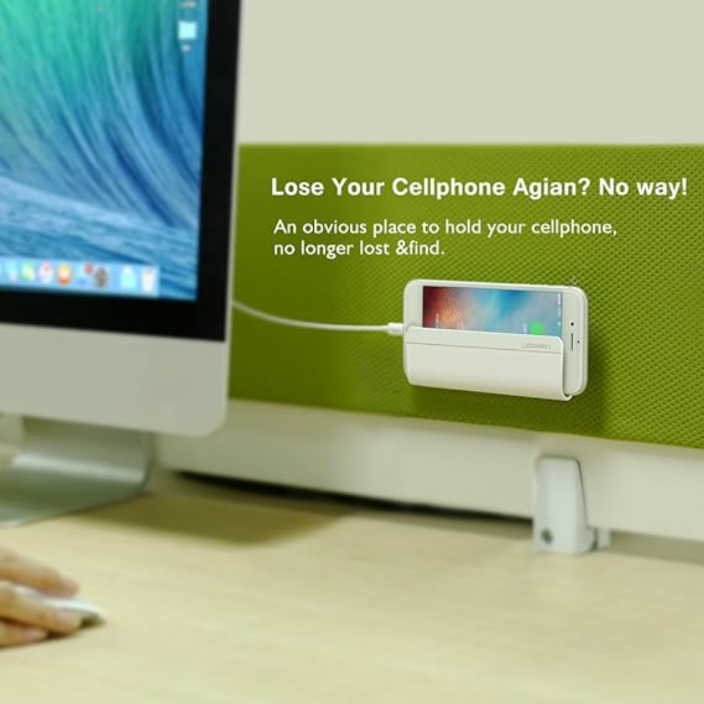 UGREEN 30394 ADHESIVE WALL PHONE CHARGING HOLDER - Image 6