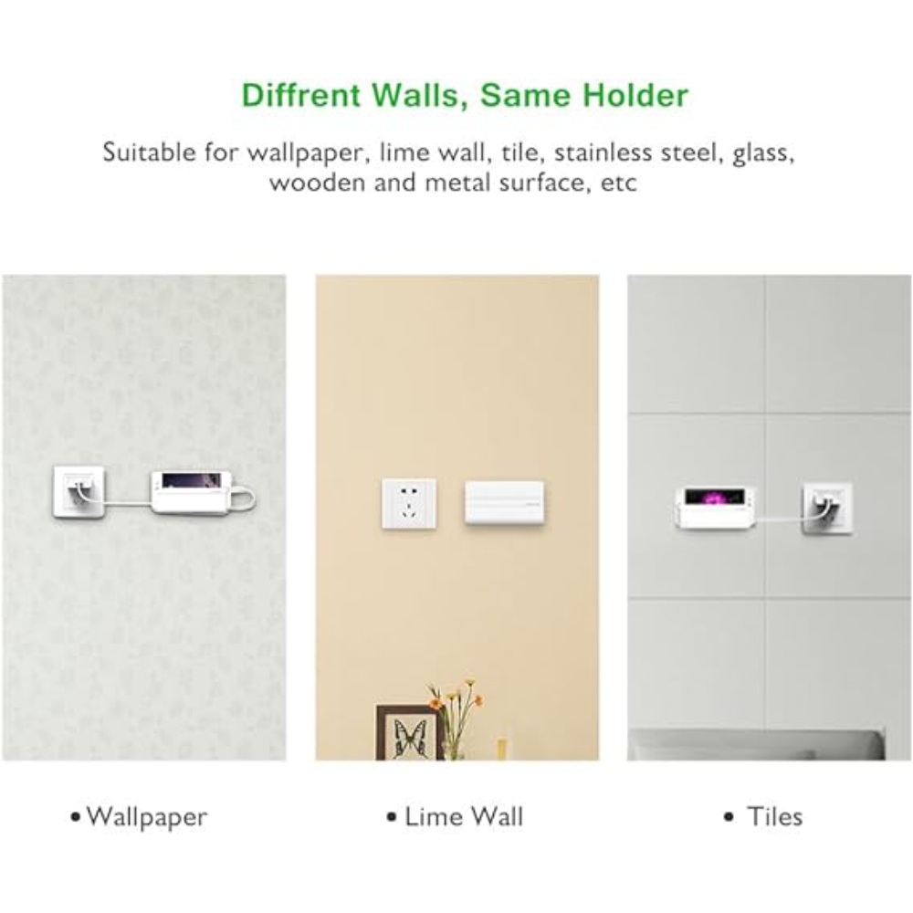 UGREEN 30394 ADHESIVE WALL PHONE CHARGING HOLDER - Image 2