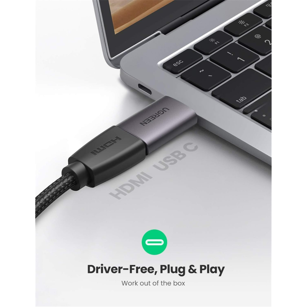 UGREEN 70450 USB-C TO HDMI ADAPTER 4K@60Hz - Image 6