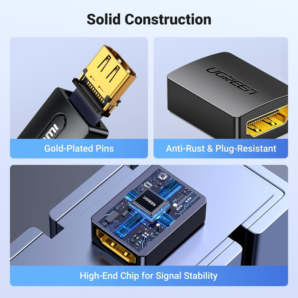 UGREEN 20107 HDMI FEMALE TO FEMALE COUPLER ADAPTER - Image 8