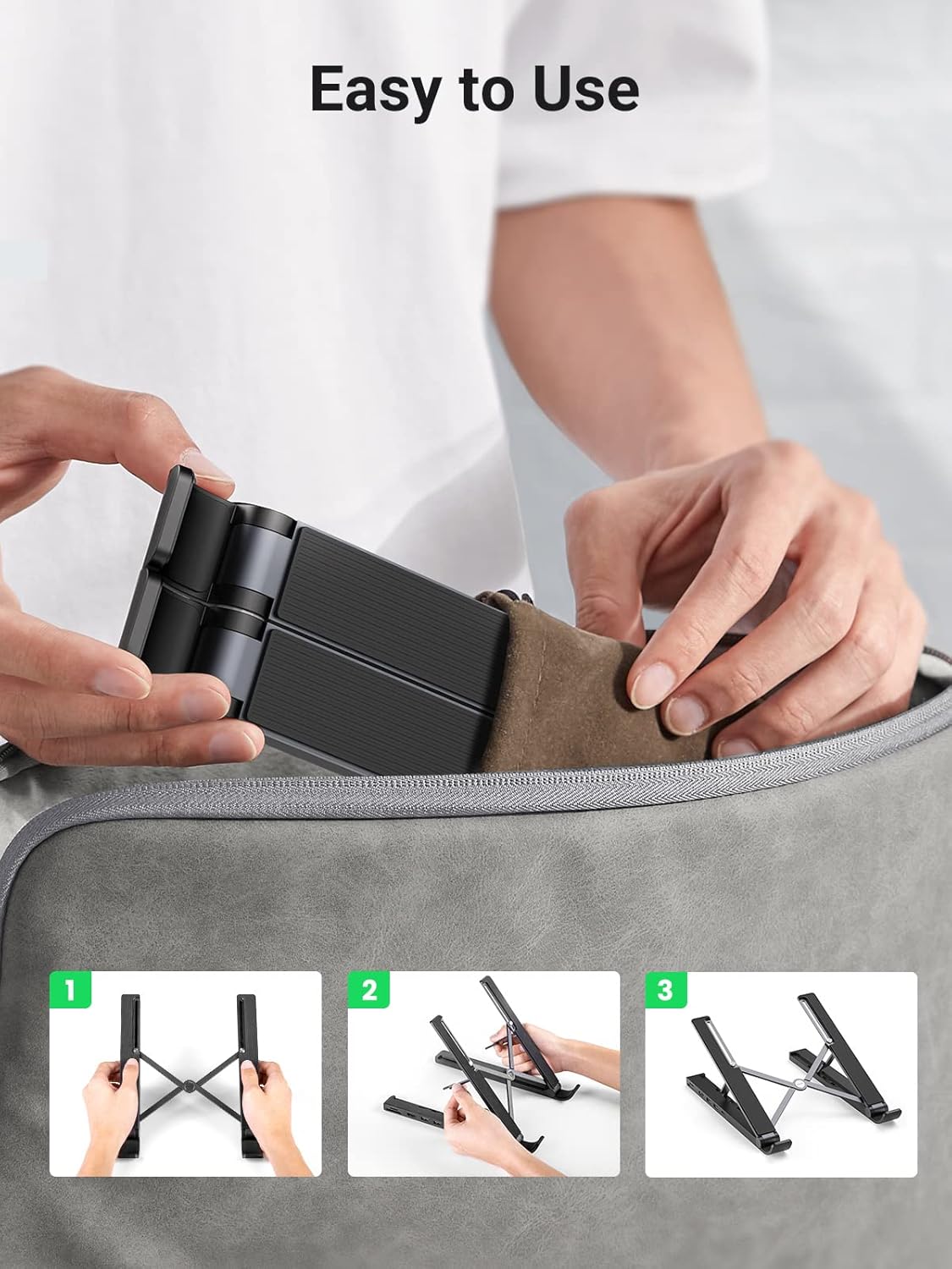 UGREEN 80551 LAPTOP STAND DOCKING STATION USB-C/USB3.0/CARD READER - Image 7