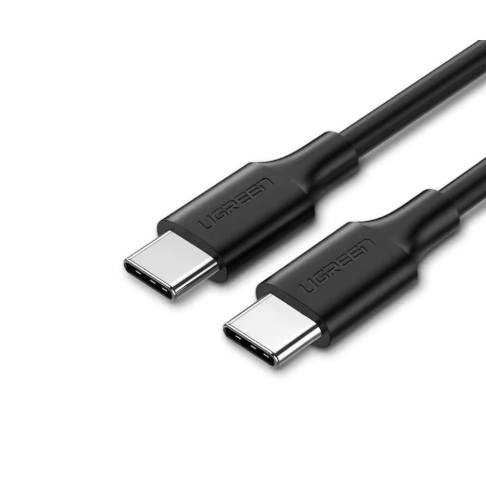 UGREEN 10306 TYPE-C TO TYPE-C USB2.0 CABLE 3A BLACK 2M - Image 2