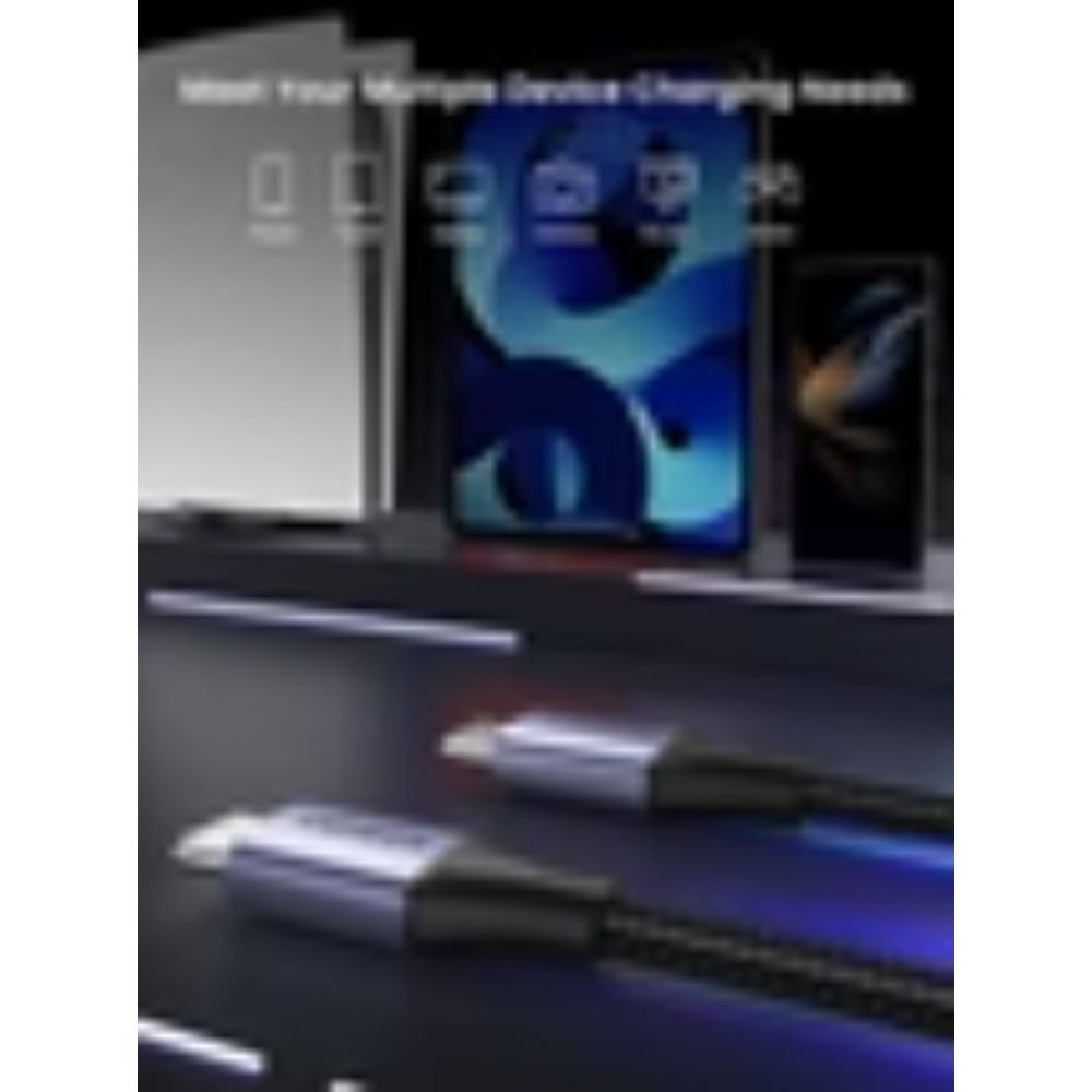 UGREEN 90440 TYPE-C TO C CABLE ALUMINIUM BRAIDE 240W 2M - Image 9
