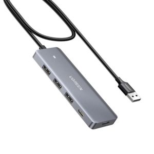 UGREEN 15920 4-PORTS USB 3.0 HUB 5GBPS CABLE LENGTH 2FT