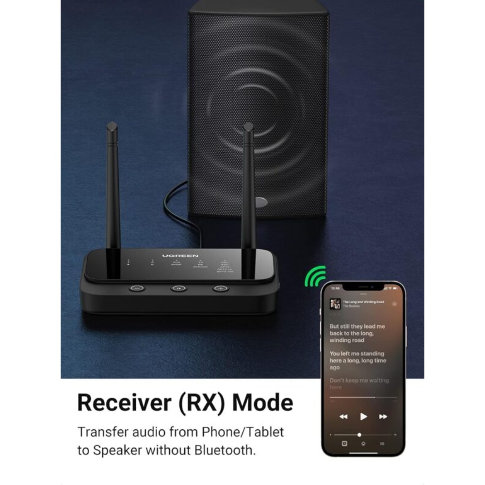 UGREEN 20140 BLUETOOTH 5.0 AUDIO RECEIVER & TRANSMITTER 100M LONG - Image 5