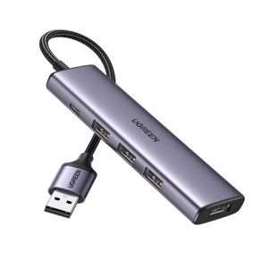 UGREEN 20805 4-PORTS USB 3.0 HUB WITH TYPE-C POWER