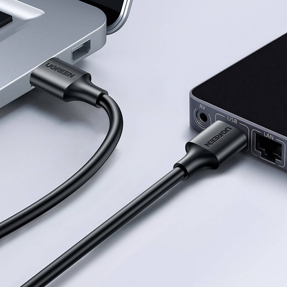 UGREEN 30136 USB 2.0 MALE TO MALE CABLE 3M BLACK - Image 3
