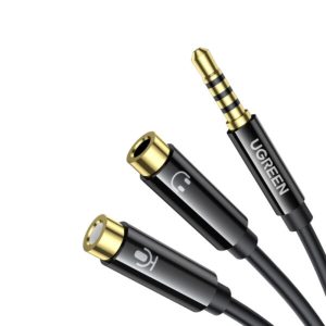 UGREEN 30620 3.5MM MALE TO 2 FEMALE AUDIO CABLE