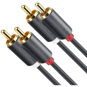 UGREEN 30747 2RCA MALE TO 2RCA MALE CABLE 1M