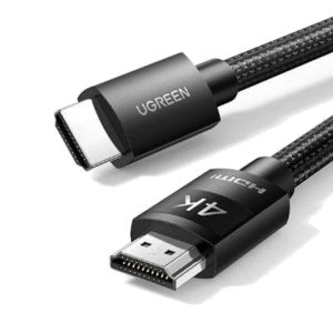 UGREEN 40102 4K HDMI MALE TO MALE CABLE BRAIDED 3M