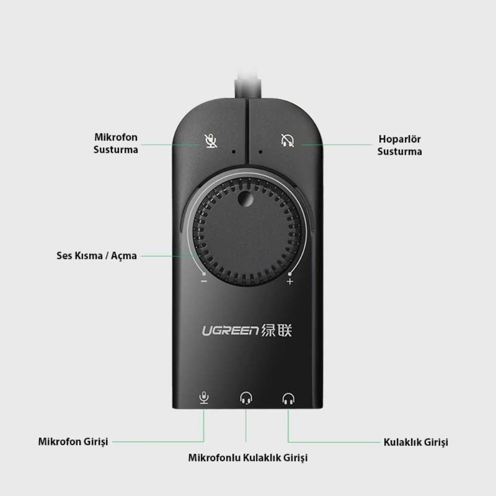 UGREEN 40964 USB EXTERNAL STEREO SOUND ADAPTER - Image 4