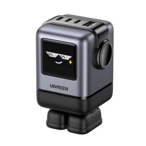 UGREEN 45514 UNO RG 4-PORT 100W ROBOT GAN FAST CHARGER (3XUSB-C 1XUSB-A)