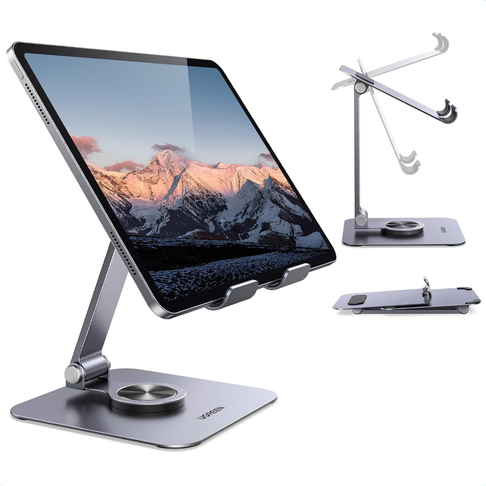 UGREEN 45860 DESKTOP TABLET STAND 360° ROTATION METAL - Image 8