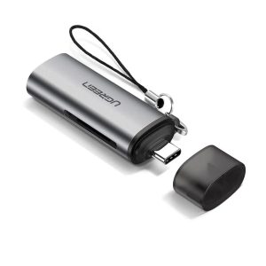 UGREEN 50704 USB-C TO SD/TF CARD READER GRAY
