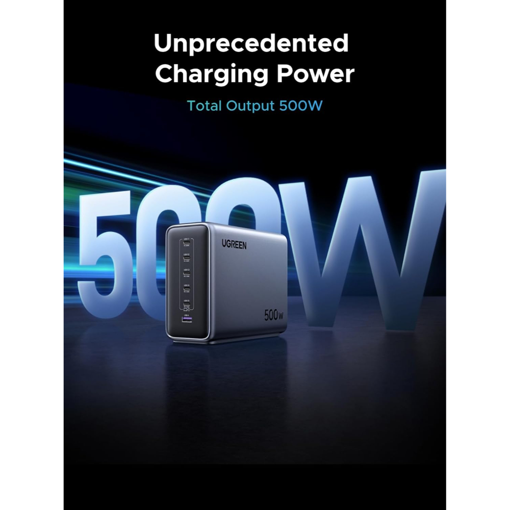 UGREEN Nexode 55550 500W GaN Charger