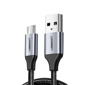 UGREEN 60148 MICRO USB CABLE ALUMINUM BRAID 2M