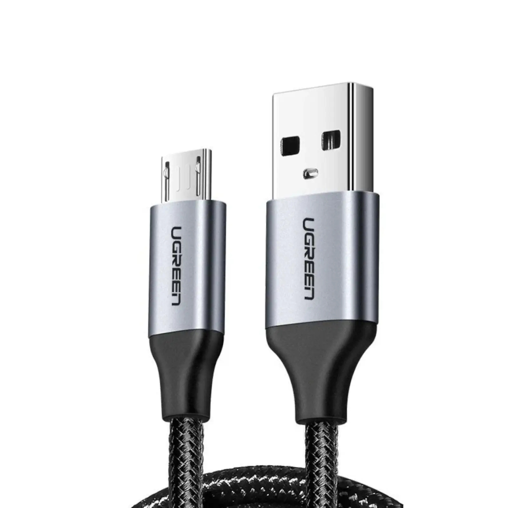UGREEN 60148 MICRO USB CABLE ALUMINUM BRAID 2M