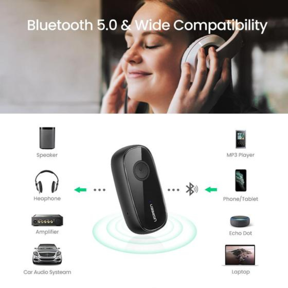 UGREEN 70304 BLUETOOTH RECEIVER AUDIO ADAPTER - Image 3