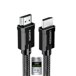 UGREEN 80602 HDMI M/M CABLE 8K BRAIDED 3M GRAY (hdmi certified)