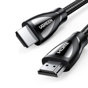 UGREEN 80401 HDMI TO HDMI M/M 8K CABLE BRAIDED 1M