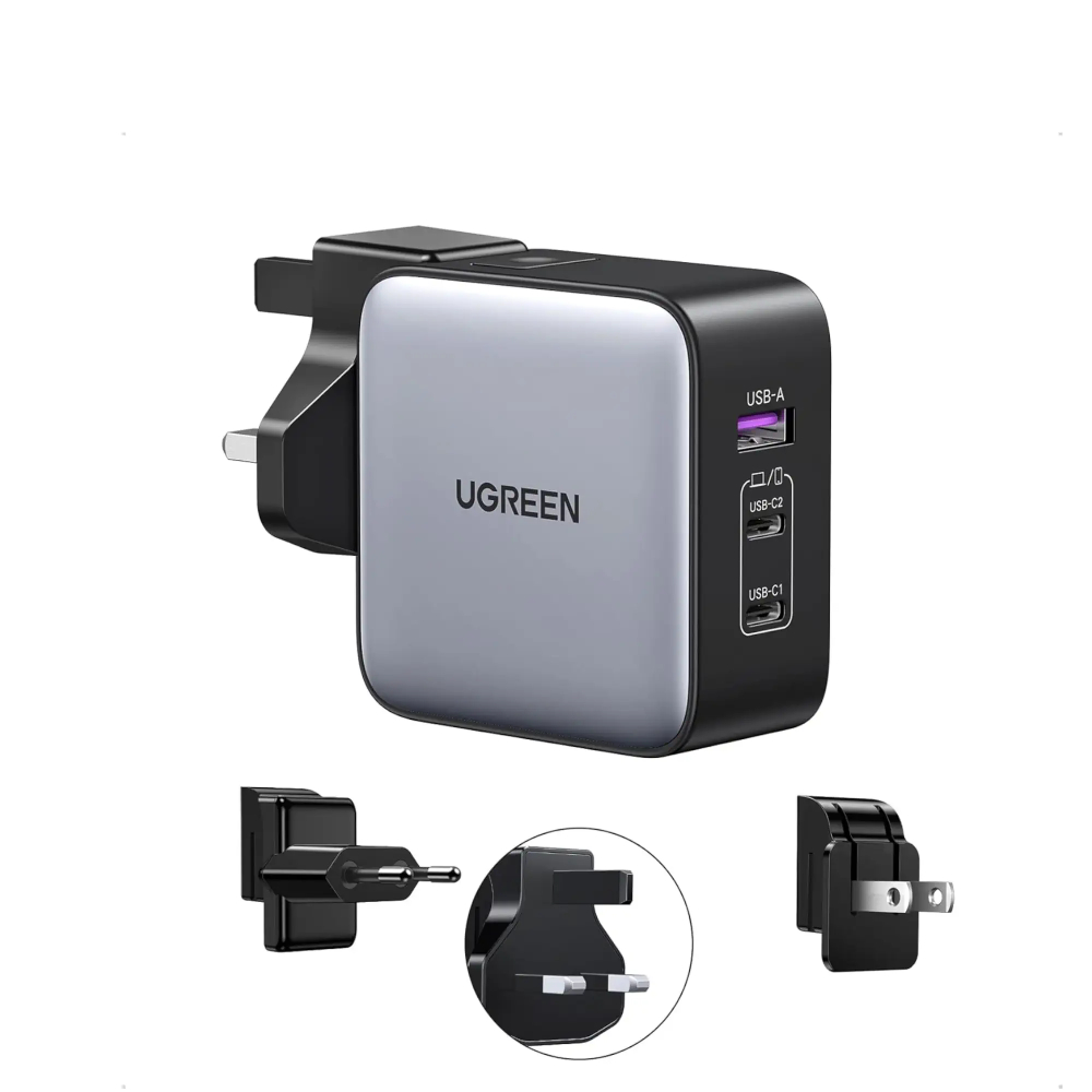 UGREEN 90409 NEXODE GAN (2C/1A) 65W FAST CHARGER