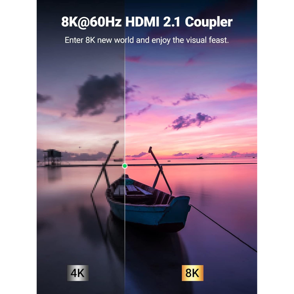 UGREEN 90592 HDMI 8K FEMALE TO FEMALE COUPLER ADAPTER - Image 8