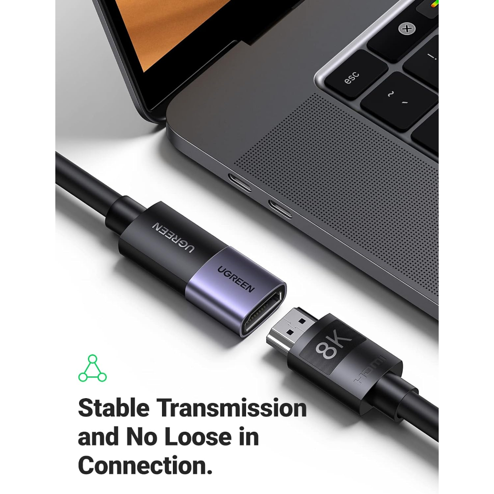 UGREEN 90592 HDMI 8K FEMALE TO FEMALE COUPLER ADAPTER - Image 3