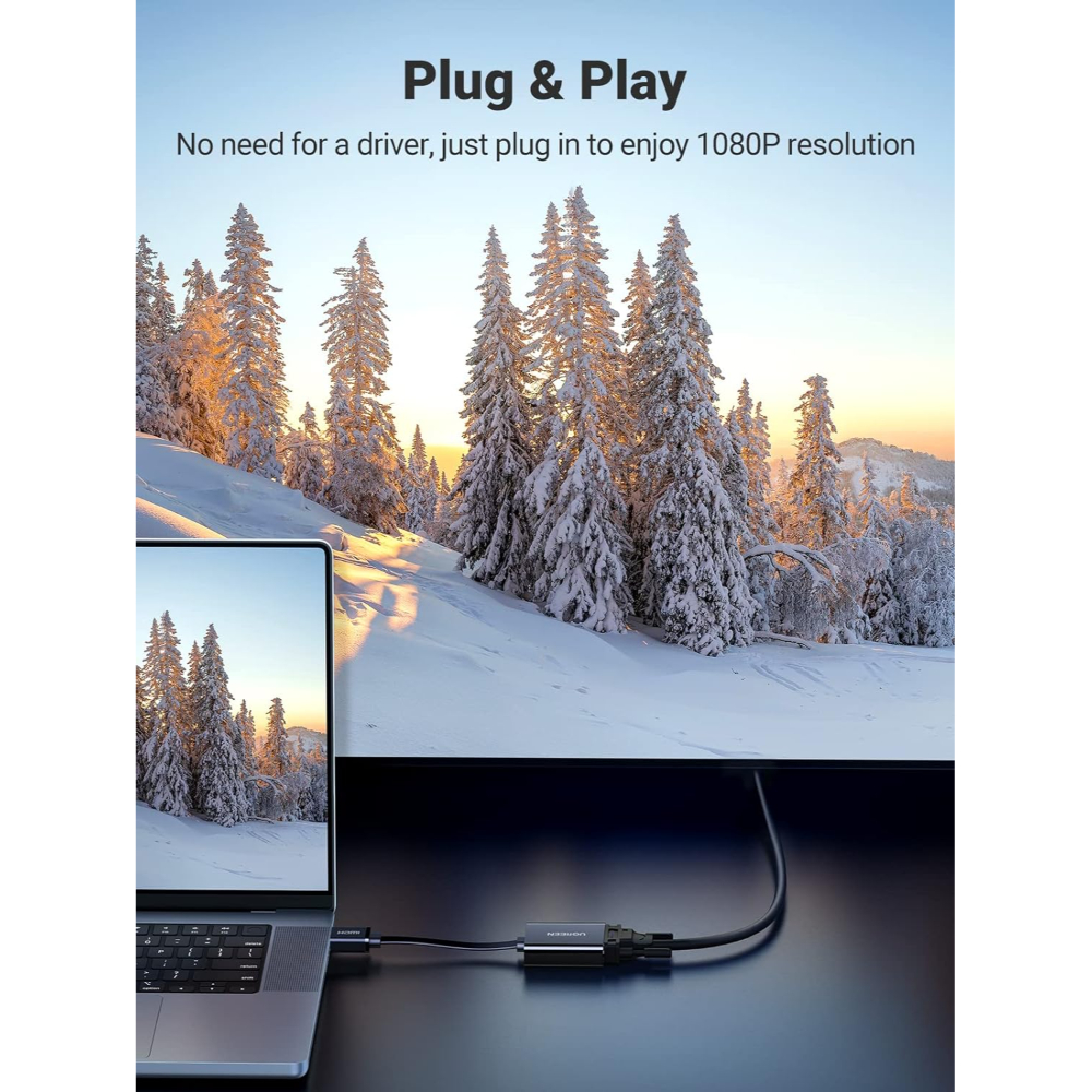 UGREEN 90813 HDMI TO VGA CONVERTER ADAPTER - Image 3