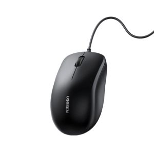 UGREEN 90789 USB WIRED MOUSE 1200DPI ( BLACK )