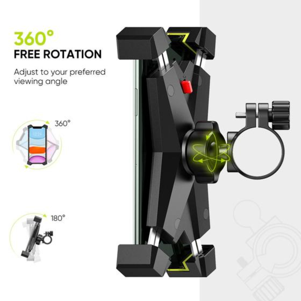 UGREEN 60989 BIKE PHONE MOUNT BLACK - Image 3
