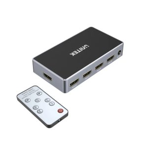 Unitek V1110A 4K HDMI Switch 5 In 1 Out 4K 30Hz